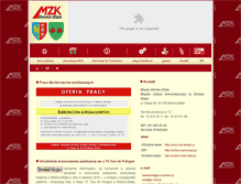 Tablet Screenshot of mzk.bielsko.biala.pl